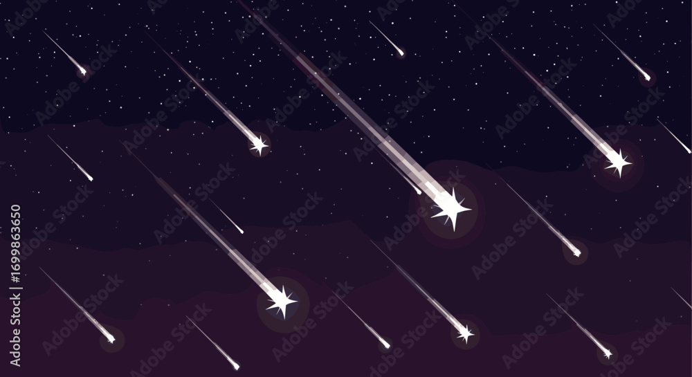 画材 Meteor Shower Meteor Shower
