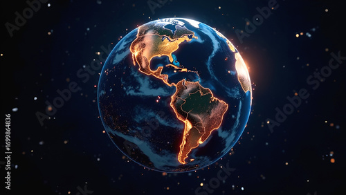 Planet Earth is shrouded in a web of virtual connections, technologies and telecommunications. The concept of globalization of modern technologies