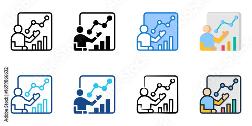 Interpreting icon set multiple style collection 
