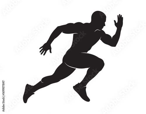 Strong Vector Icon for Sportsman