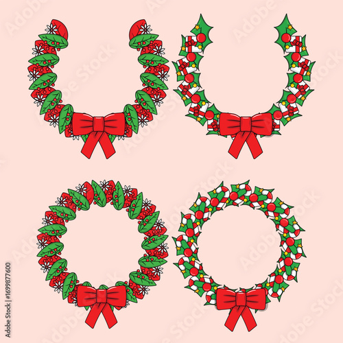 wreath of flowers