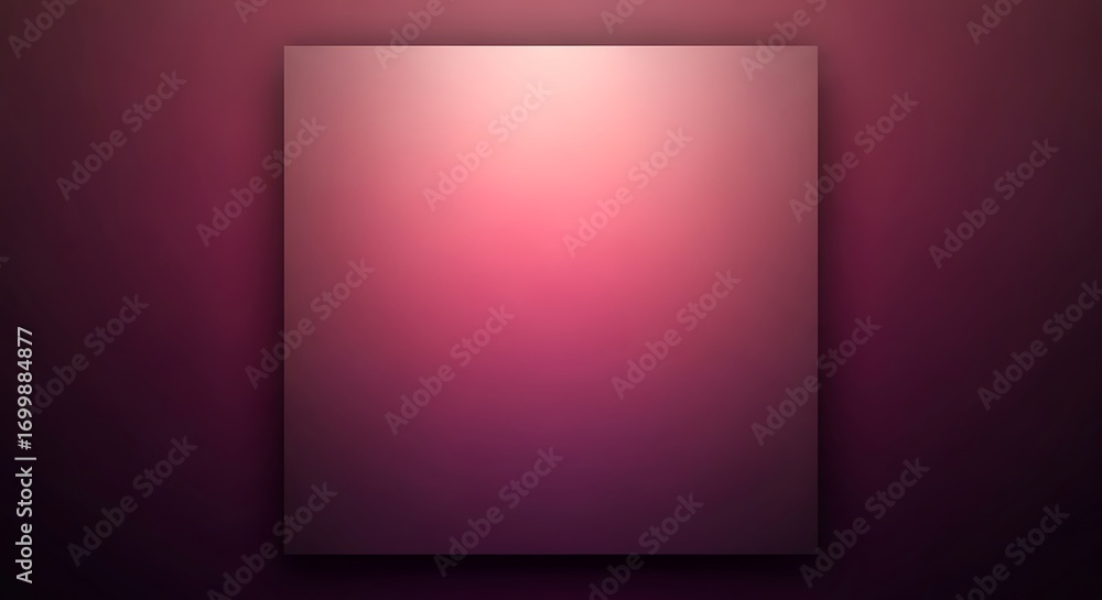 Obraz premium Abstract pink gradient background with soft light and shadow effect