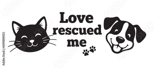 A funny and inspiring quote about love that saved me, perfect for souvenir printing and cutting machines.