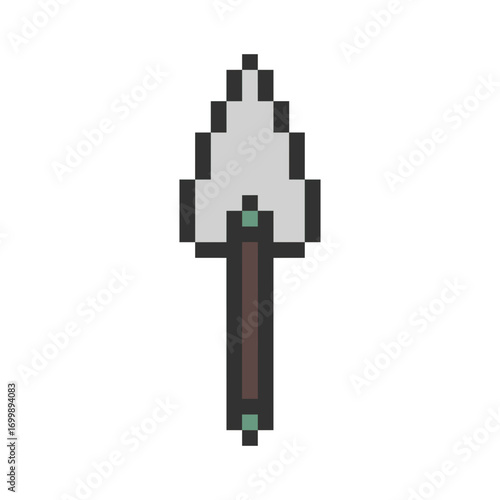 trowel tool equipment pixel art
