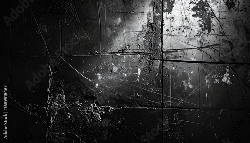 Dark Grunge Rusty Metal Background