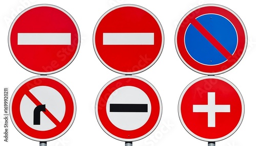 Free Download Collection of round traffic signs - GFXLoad