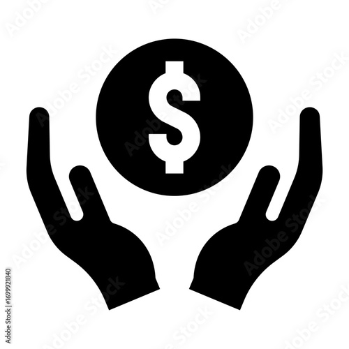 Business Support Coin Icon