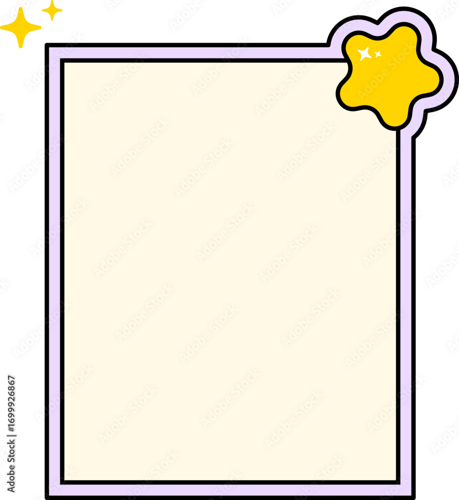 Obraz premium Cute Text Box