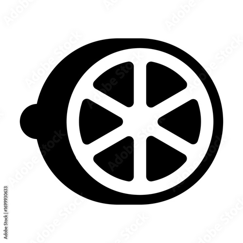 Lemon Cut Icon