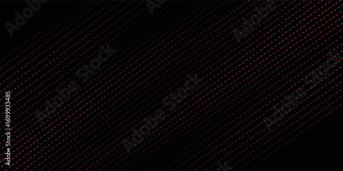 Red lines strokes with black backgroud. Simple red lines. Digital concept trendy. Vector illustration.
