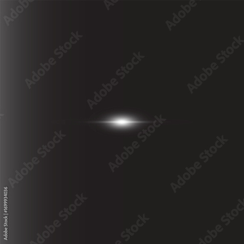 Bright light beam in the dark abstract background