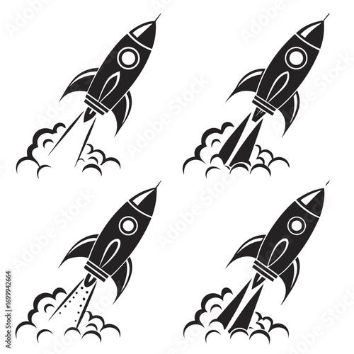 rocket in space
