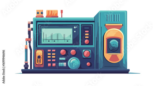 Retro Futuristic Scientific Instrument