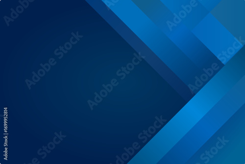Modern abstract geometric background in blue gradient tones, featuring layered diagonal and rectangular shapes. Ideal for business, tech, web design, presentations, and branding visuals.