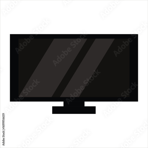 Television Vector Flat Illustration