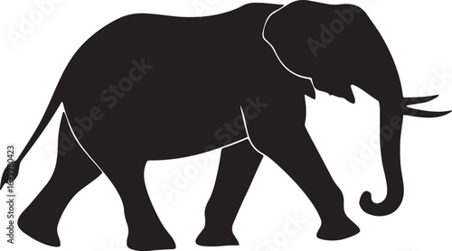 Vector illustration of elephant.