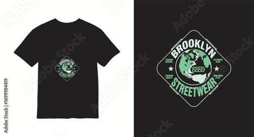t shirt design concept vector