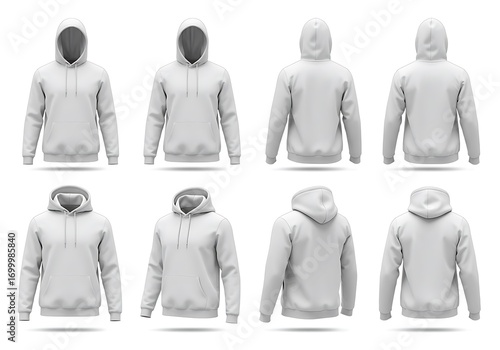 Hoodie Canvas: Eight Views