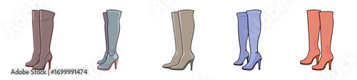 Fashion Forward Thigh High Boots in an array of colors and styles