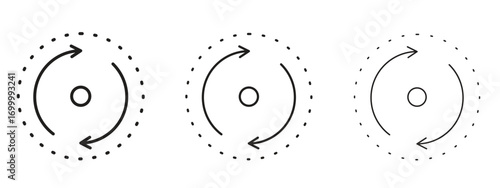 Consistency icon with outline style, vector illustration designs