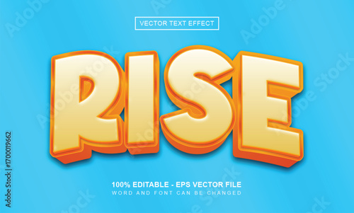 RiseText Effect