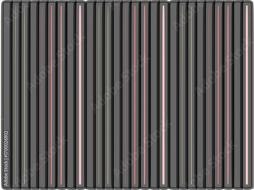 Vertical Lines Pattern: A simple, yet striking pattern of vertically aligned lines creating a sense of order, depth, and minimalist aesthetic.