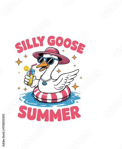 SILLY GOOSE SUMMER SVG