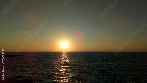 Mediterranean Sea Waves at Sunset – Alexandria Skyline