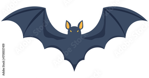 Simple Bat — Vector Illustration
