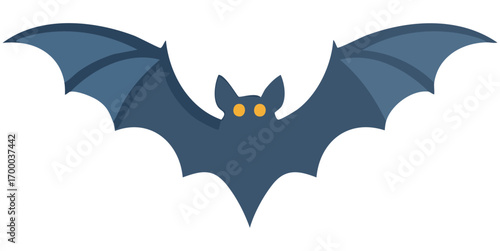 Simple Bat — Vector Illustration