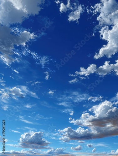 beautiful blue sky with cloudy in mornig light cloudy, blue, texture, nature, panorama, sky, cloud