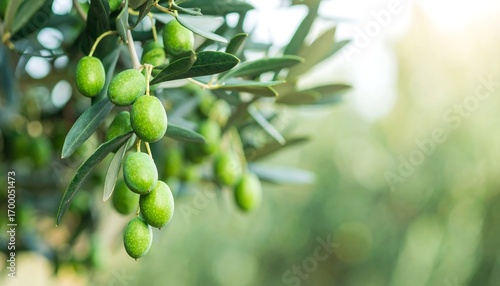 Close-up of olive branches with fruit
