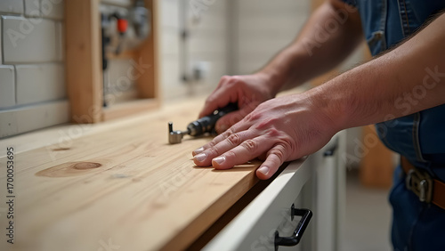 Veteran Installer Accomplished Hands Thousandth Successful Installation Project