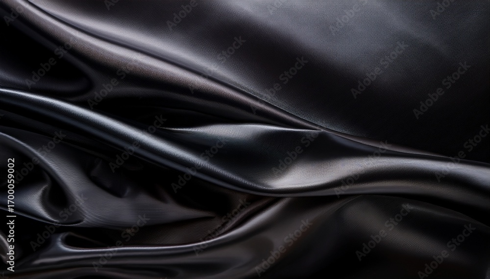 Fototapeta premium smooth and sleek black matte plastic background texture with subtle light reflection abstract plastic black