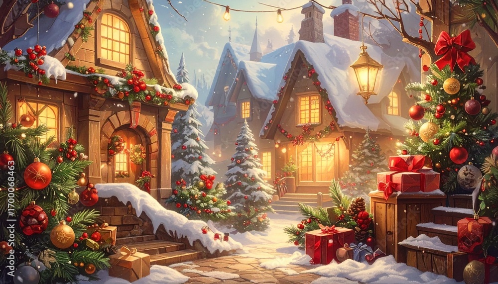 Fototapeta premium クリスマスの風景