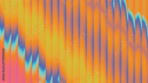 Abstract glass wave motion background with colorful gradient flowing diagonally top left to bottom right