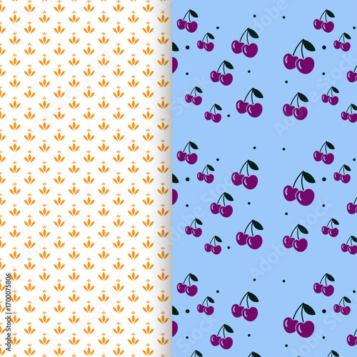 Seamless Floral Pattern Background