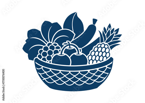 Fruit Basket Illustration