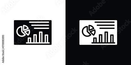 Dashboard icon silhouette vector illustration isolated flat style
