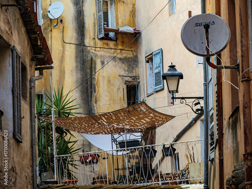 Grasse, Provence Alpes Cote d'Azur, France, Var, 9/1/25. La ville de parfum. Grasse, Provenza, Francia, 9/1/25. La città dei profumi del sud della Francia con la vista sul mar mediterraneo