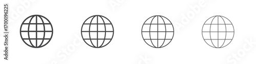 Website icons for graphic and web design.