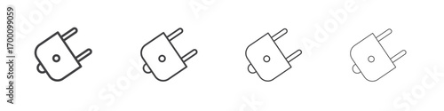 Plugin icons for graphic and web design.