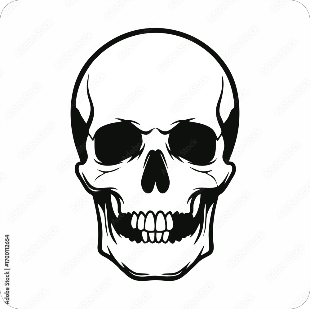 Fototapeta premium skull and crossbones