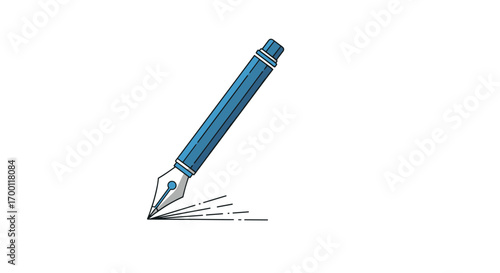 The art of elegant writing capturing your thoughts with a sophisticated fountain pen