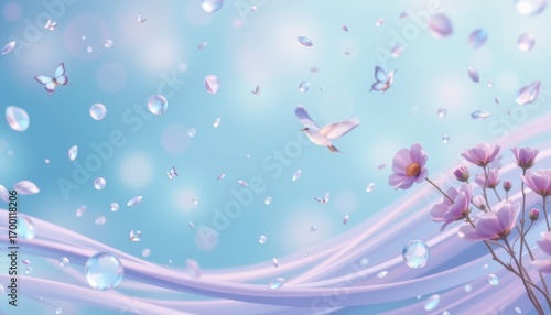 aqua lavender flow theme with aqua blue with soft lavender haze, airy turquoise lavender blend, ethereal aqua shine, floating lavender perspective, calm and soothing