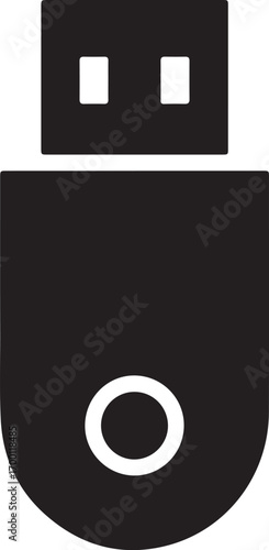 USB Drive Data Storage Device Portable Memory Stick Technology Computer Peripheral Icon