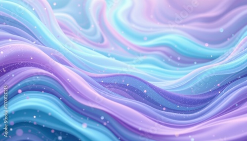 aqua lavender flow theme with cool aqua turquoise with dreamy purple, soft violet aqua mist, lavender haze particles, angled pastel sweep, calm and soothing