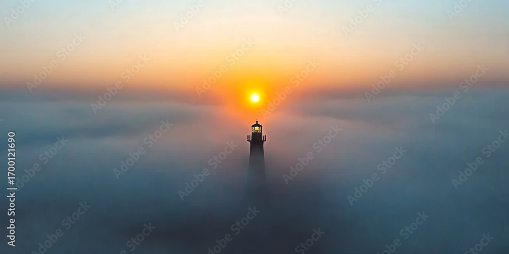 Fototapeta premium Golden Sunset Over Serene Ocean Waves with Silhouetted Palm Trees Against a Vibrant Sky Canvas.