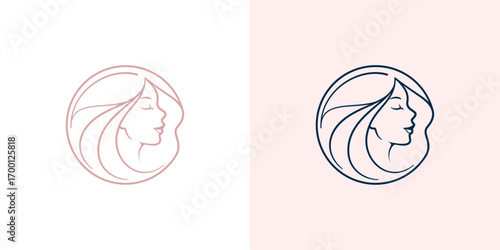 ELEGANT BEAUTY SALON LOGO