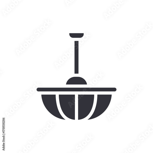 Elegant Hanging Lamp Illustration Providing A Modern And Decorative Lighting Fixture Solution